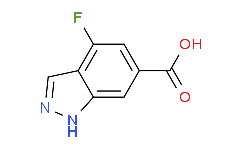 4-FLUORO-6-(1H)INDAZOLE CARBOXYLIC ACID