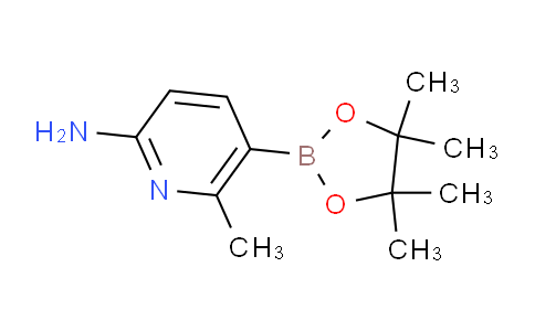 6-甲基-5-(4,4,5,5-四甲基-1,3,2-二氧杂环戊硼烷-2-基)吡啶-2-胺