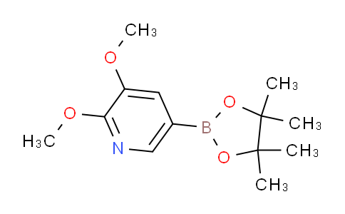 2,3-dimethoxy-5-(4,4,5,5-tetramethyl-1,3,2-dioxaborolan-2-yl)pyridine