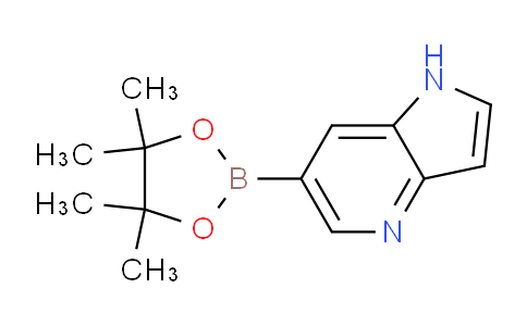 6-(4,4,5,5-四甲基-1,3,2-二氧杂环戊硼烷-2-基)-1H-吡咯并[3,2-b]吡啶
