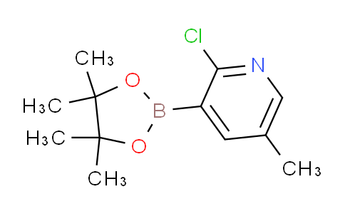2-chloro-5-methyl-3-(4,4,5,5-tetramethyl-1,3,2-dioxaborolan-2-yl)pyridine
