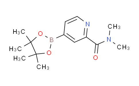 N,N-dimethyl-4-(4,4,5,5-tetramethyl-1,3,2-dioxaborolan-2-yl)picolinamide