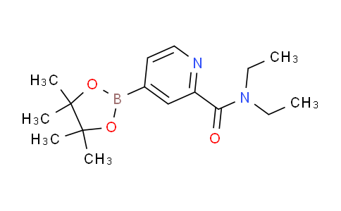 N,N-diethyl-4-(4,4,5,5-tetramethyl-1,3,2-dioxaborolan-2-yl)picolinamide