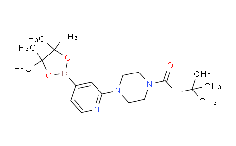 tert-butyl 4-(4-(4,4,5,5-tetramethyl-1,3,2-dioxaborolan-2-yl)pyridin-2-yl)piperazine-1-carboxylate