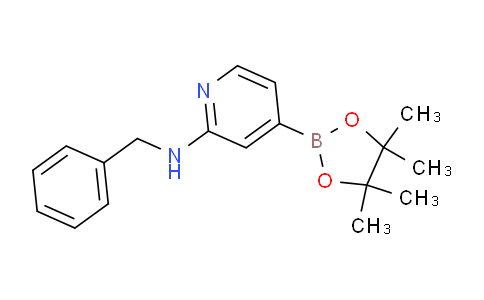N-benzyl-4-(4,4,5,5-tetramethyl-1,3,2-dioxaborolan-2-yl)pyridin-2-amine