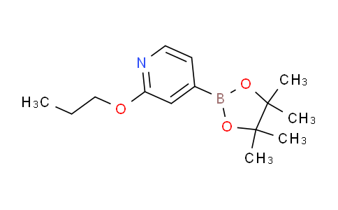 2-propoxy-4-(4,4,5,5-tetramethyl-1,3,2-dioxaborolan-2-yl)pyridine