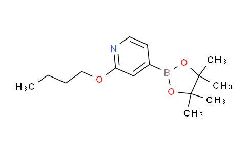 2-butoxy-4-(4,4,5,5-tetramethyl-1,3,2-dioxaborolan-2-yl)pyridine