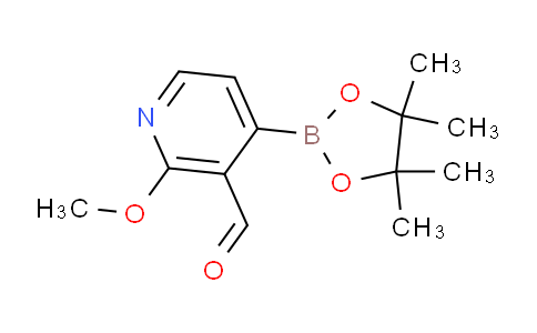 2-methoxy-4-(4,4,5,5-tetramethyl-1,3,2-dioxaborolan-2-yl)nicotinaldehyde