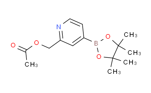 (4-(4,4,5,5-tetramethyl-1,3,2-dioxaborolan-2-yl)pyridin-2-yl)methyl acetate
