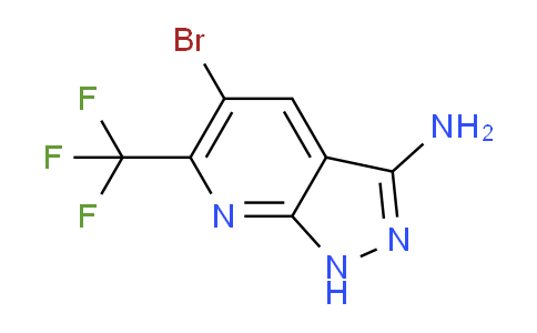 5-bromo-6-(trifluoromethyl)-1H-pyrazolo[3,4-b]pyridin-3-amine