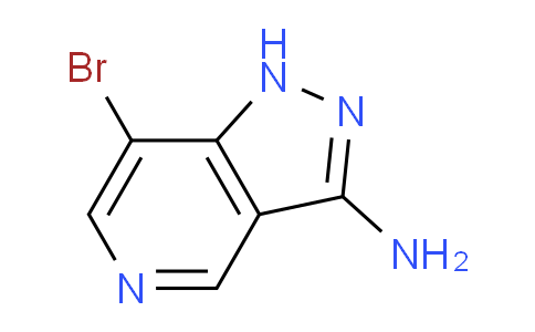 7-bromo-1H-pyrazolo[4,3-c]pyridin-3-amine