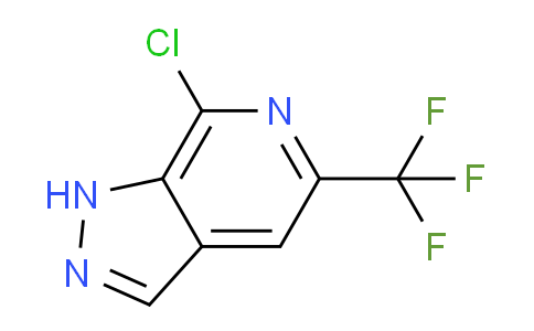 7-chloro-5-(trifluoromethyl)-1H-pyrazolo[3,4-c]pyridine