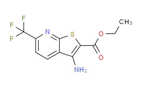 ethyl 3-amino-6-(trifluoromethyl)thieno[2,3-b]pyridine-2-carboxylate