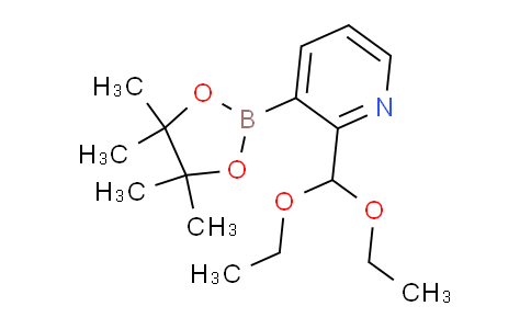 2-(1,1-二乙氧甲基)吡啶-3-硼酸频那醇酯