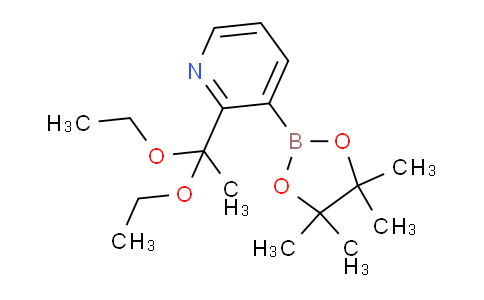 2-(1,1-diethoxyethyl)-3-(4,4,5,5-tetramethyl-1,3,2-dioxaborolan-2-yl)pyridine