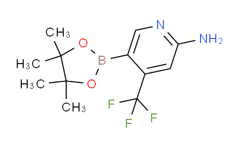 2-氨基-4-三氟甲基-5-吡啶硼酸哪醇酯
