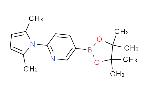 2-(2,5-dimethyl-1H-pyrrol-1-yl)-5-(4,4,5,5-tetramethyl-1,3,2-dioxaborolan-2-yl)pyridine