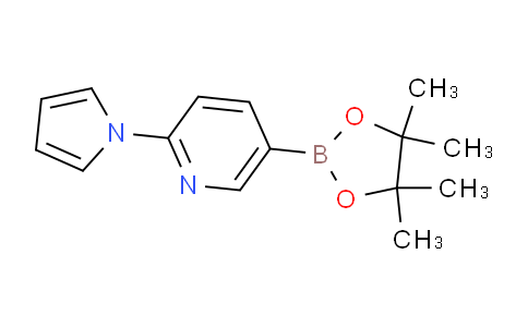 2-(1H-吡咯-1-基)-5-(4,4,5,5-四甲基-1,3,2-二氧杂环戊硼烷-2-基)吡啶