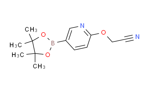 2-((5-(4,4,5,5-tetramethyl-1,3,2-dioxaborolan-2-yl)pyridin-2-yl)oxy)acetonitrile