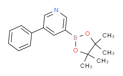 3-phenyl-5-(4,4,5,5-tetramethyl-1,3,2-dioxaborolan-2-yl)pyridine