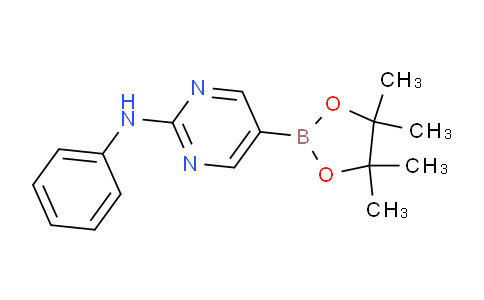 N-phenyl-5-(4,4,5,5-tetramethyl-1,3,2-dioxaborolan-2-yl)pyrimidin-2-amine
