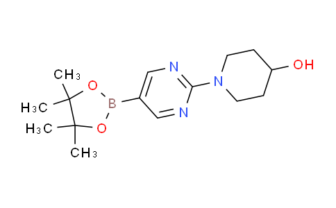 1-(5-(4,4,5,5-tetramethyl-1,3,2-dioxaborolan-2-yl)pyrimidin-2-yl)piperidin-4-ol