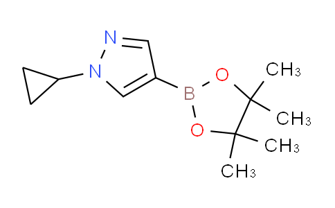 1-cyclopropyl-4-(4,4,5,5-tetramethyl-1,3,2-dioxaborolan-2-yl)-1H-pyrazole