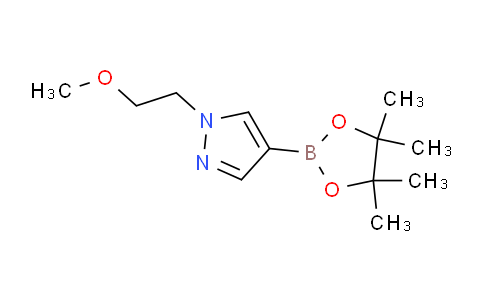 1-(2-甲氧基乙基)-4-(4,4,5,5-四甲基-1,3,2-二噁硼烷-2-基)-1H-吡唑