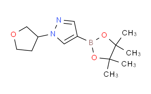 1-(tetrahydrofuran-3-yl)-4-(4,4,5,5-tetramethyl-1,3,2-dioxaborolan-2-yl)-1H-pyrazole