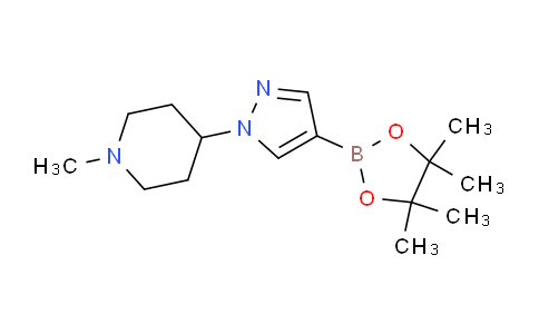 1-METHYL-4-[4-(TETRAMETHYL-1,3,2-DIOXABOROLAN-2-YL)-1H-PYRAZOL-1-YL]PIPERIDINE