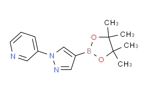 3-[4-(四甲基-1,3,2-二氧硼杂环戊烷-2-基)-1H-吡唑-1-基]吡啶
