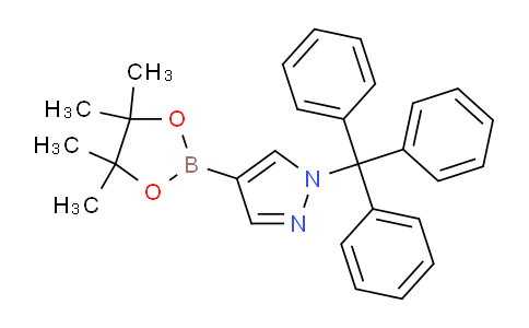 4-(4,4,5,5-tetramethyl-1,3,2-dioxaborolan-2-yl)-1-trityl-1H-pyrazole