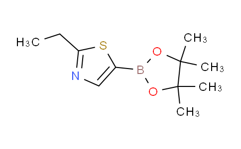 2-ethyl-5-(4,4,5,5-tetramethyl-1,3,2-dioxaborolan-2-yl)thiazole