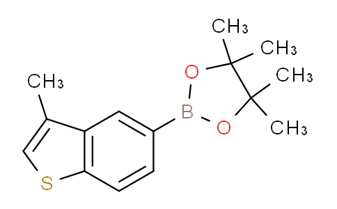 4,4,5,5-tetramethyl-2-(3-methylbenzo[b]thiophen-5-yl)-1,3,2-dioxaborolane