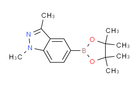 1,3-dimethyl-5-(4,4,5,5-tetramethyl-1,3,2-dioxaborolan-2-yl)-1H-indazole