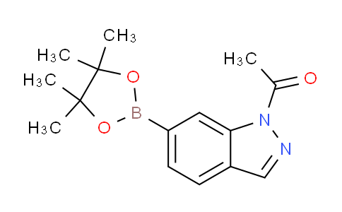 1-(6-(4,4,5,5-tetramethyl-1,3,2-dioxaborolan-2-yl)-1H-indazol-1-yl)ethanone