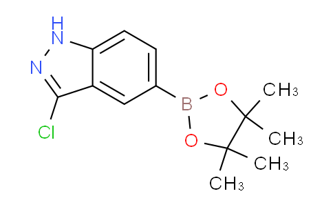1H-Indazole, 3-chloro-5-(4,4,5,5-tetramethyl-1,3,2-dioxaborolan-2-yl)-
