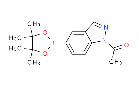 1-(5-(4,4,5,5-tetramethyl-1,3,2-dioxaborolan-2-yl)-1H-indazol-1-yl)ethanone