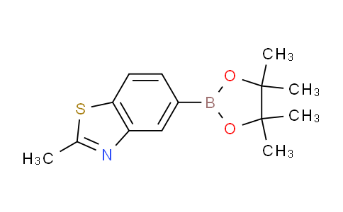 2-methyl-5-(4,4,5,5-tetramethyl-1,3,2-dioxaborolan-2-yl)benzo[d]thiazole