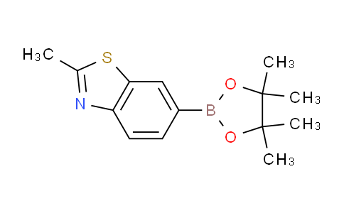 2-methyl-6-(4,4,5,5-tetramethyl-1,3,2-dioxaborolan-2-yl)benzo[d]thiazole
