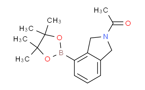 1-(4-(4,4,5,5-tetramethyl-1,3,2-dioxaborolan-2-yl)isoindolin-2-yl)ethanone