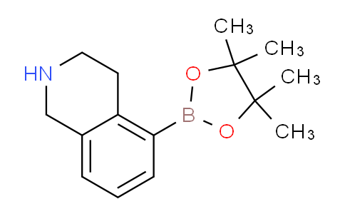 5-(4,4,5,5-tetramethyl-1,3,2-dioxaborolan-2-yl)-1,2,3,4-tetrahydroisoquinoline