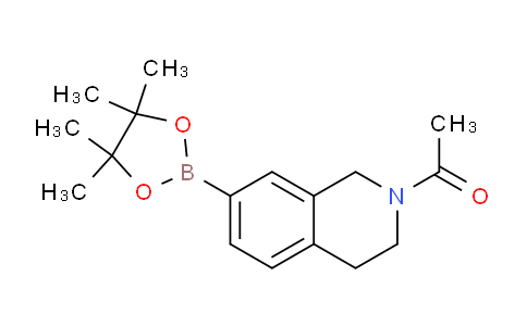 1-(7-(4,4,5,5-tetramethyl-1,3,2-dioxaborolan-2-yl)-3,4-dihydroisoquinolin-2(1H)-yl)ethanone