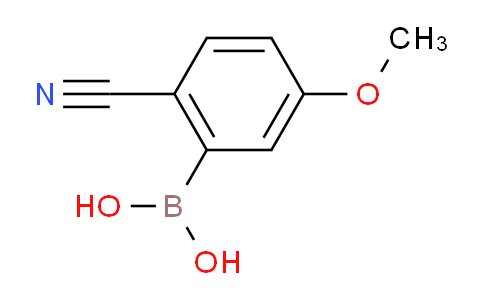 (2-cyano-5-methoxyphenyl)boronic acid