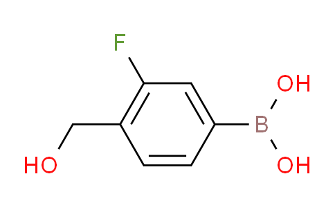 (3-fluoro-4-(hydroxymethyl)phenyl)boronic acid