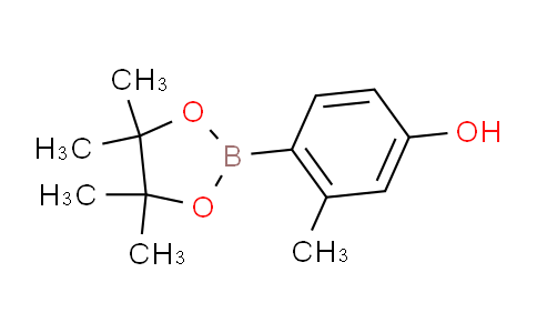 3-甲基-4-(4,4,5,5-四甲基-1,3,2-二氧杂环戊硼烷-2-基)苯酚