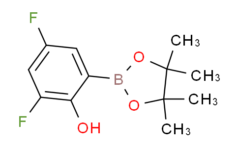 2,4-difluoro-6-(4,4,5,5-tetramethyl-1,3,2-dioxaborolan-2-yl)phenol