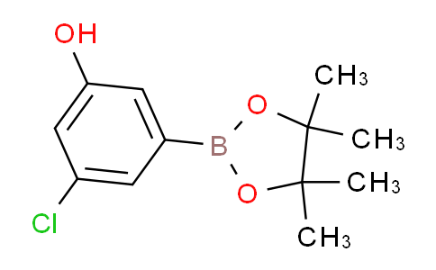 3-chloro-5-(4,4,5,5-tetramethyl-1,3,2-dioxaborolan-2-yl)phenol