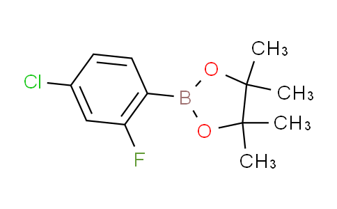 2-(4-chloro-2-fluorophenyl)-4,4,5,5-tetramethyl-1,3,2-dioxaborolane