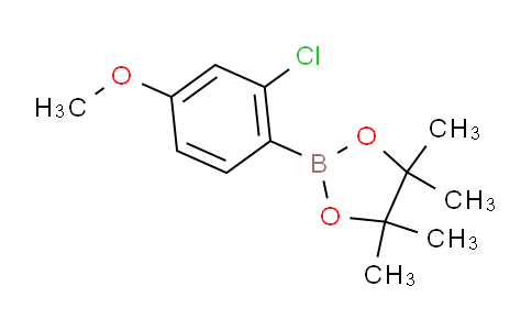 2-(2-chloro-4-methoxyphenyl)-4,4,5,5-tetramethyl-1,3,2-dioxaborolane